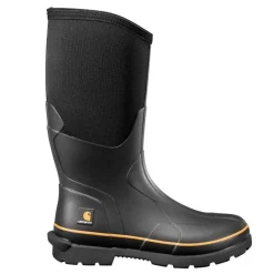 Carhartt Non-Steel Safety Toe | Rubber Boots*Mudrunner Men's 15" Waterproof Carbon Nano Toe Rubber Boot Black