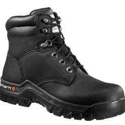 Carhartt Non-Slip Boots | Non-Steel Safety Toe*Women's 6" Rugged Flex Composite Toe Black Work Boot Black Oil Tanned