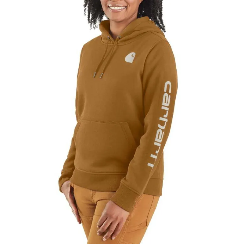 Carhartt Hoodies | Outerwear*Womens Clarksburg Graphic Sleeve Pullover Sweatshirt