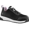 Carhartt Non-Slip Shoes | Athletic*Women's Force ESD Athletic Black Work Shoe Black/amethyst