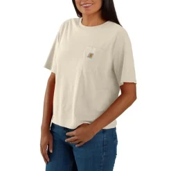 Carhartt Shirts | T-Shirts*Women's TENCEL Fiber Series Loose Fit Short Sleeve Pocket T-Shirt
