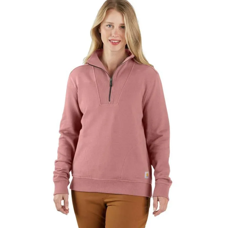Carhartt Sweatshirts | Outerwear*Women's TENCEL Series Relaxed Fit Half-Zip Sweatshirt