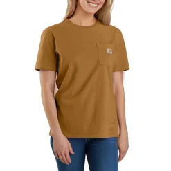 Carhartt Shirts | T-Shirts*Women's WK87 Workwear Pocket Short Sleeve T-Shirt