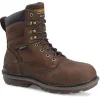 Carolina Non-Slip Boots | Non-Steel Safety Toe*Men's 8" Dormite Waterproof Insulated Composite Toe Work Boot Dark Brown