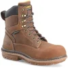 Carolina Non-Slip Boots | Non-Steel Safety Toe*Men's 8" Dormite Waterproof Composite Toe Work Boot Brown