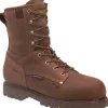 Carolina Non-Steel Safety Toe | Work Boots*Men's 8" Insulated Composite Toe Work Boot Medium Brown