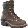 Carolina Non-Slip Boots | Non-Steel Safety Toe*Men's Capacity Waterproof Composite Toe Logger Dark Coffee