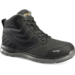 Carolina Non-Slip Shoes | Athletic*Men's Gust Hi Aluminum Toe Athletic Mid-Cut Black