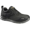 Carolina Non-Slip Shoes | Athletic*Men's Gust Lo Aluminum Toe Athletic Work Shoe Black