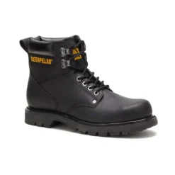 CAT Footwear Non-Slip Boots | Work Boots*Caterpillar Men's 6" Second Shift Soft Toe Work Boot Black