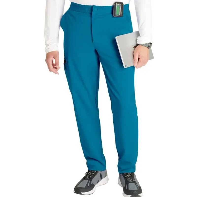 Cherokee Atmos Scrub Pants*Men's Cargo Tapered Leg Scrub Pant