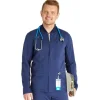 Cherokee Atmos Lab Coats & Jackets*Men's Zip Front Scrub Jacket