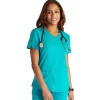 Cherokee Atmos Scrub Tops*Women's V-Neck Scrub Top