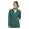 Cherokee Iflex Lab Coats & Jackets*Zip Front Warm-Up Jacket