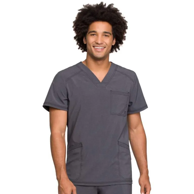 Infinity Scrub Tops*Cherokee Men's V-Neck Scrub Top