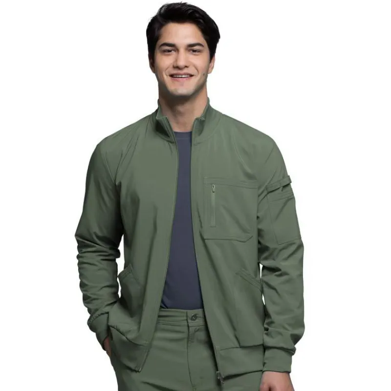 Infinity Lab Coats & Jackets*Cherokee Men's Zip Front Warm Up Jacket