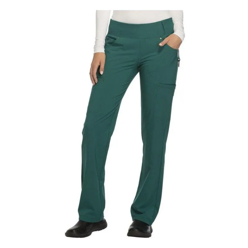 Cherokee Iflex Scrub Pants*Cherokee Mid Rise Pull on Scrub Pant