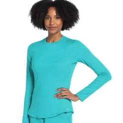 Cherokee Tees & Layering Pieces*Women's Long Sleeve Underscrub Knit Tee