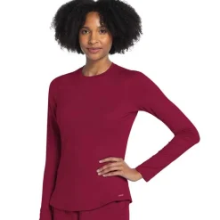 Cherokee Tees & Layering Pieces*Women's Long Sleeve Underscrub Knit Tee