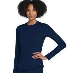 Cherokee Tees & Layering Pieces*Women's Long Sleeve Underscrub Knit Tee