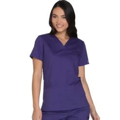 Cherokee Workwear Stretch Scrub Tops*Cherokee Workwear Core Stretch Women's V-Neck Scrub Top