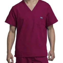 Cherokee Workwear Scrub Tops*Men's V-Neck Scrub Top