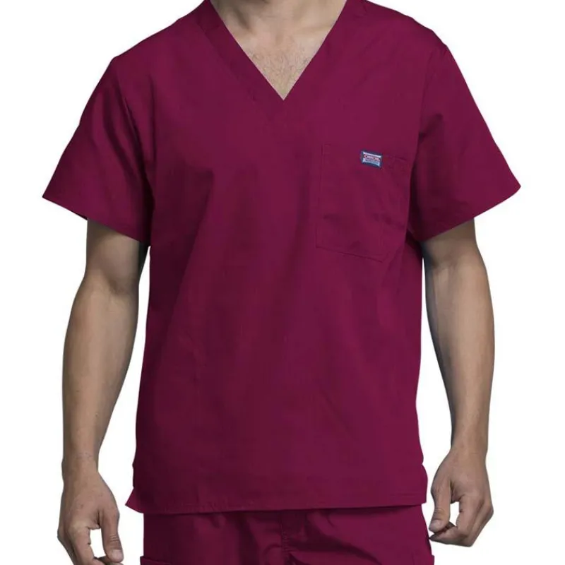 Cherokee Workwear Scrub Tops*Men's V-Neck Scrub Top
