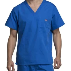 Cherokee Workwear Scrub Tops*Men's V-Neck Scrub Top