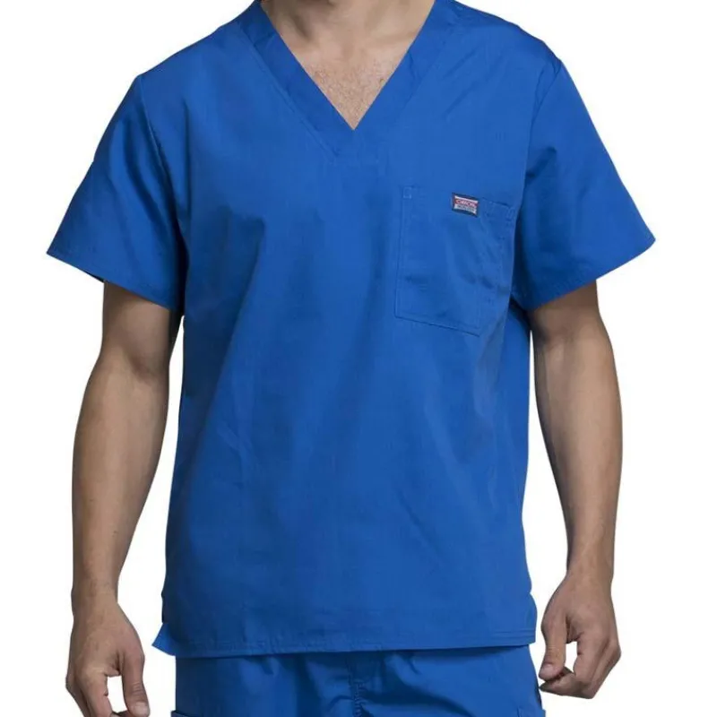 Cherokee Workwear Scrub Tops*Men's V-Neck Scrub Top