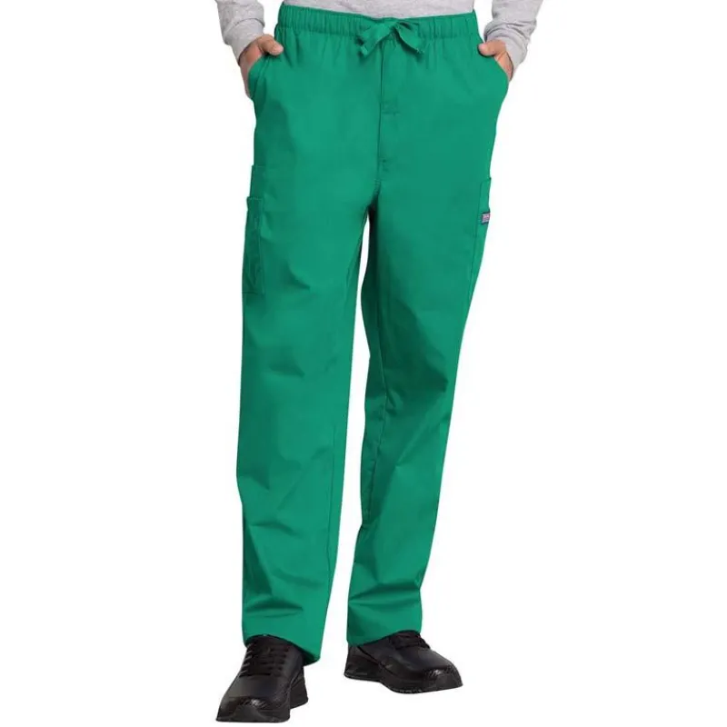 Cherokee Workwear Scrub Pants*Men's Zip Fly Cargo Scrub Pants