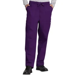 Cherokee Workwear Scrub Pants*Men's Zip Fly Cargo Scrub Pants