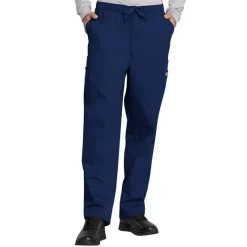 Cherokee Workwear Scrub Pants*Men's Zip Fly Cargo Scrub Pants-Short