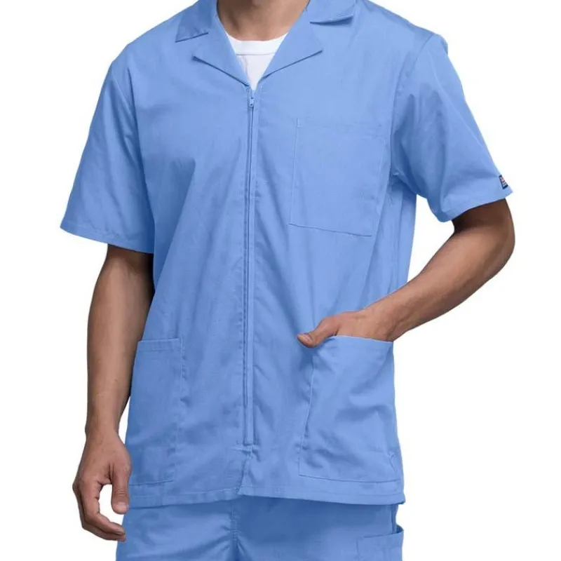 Cherokee Workwear Lab Coats & Jackets*Men's Zip Front Scrub Jacket