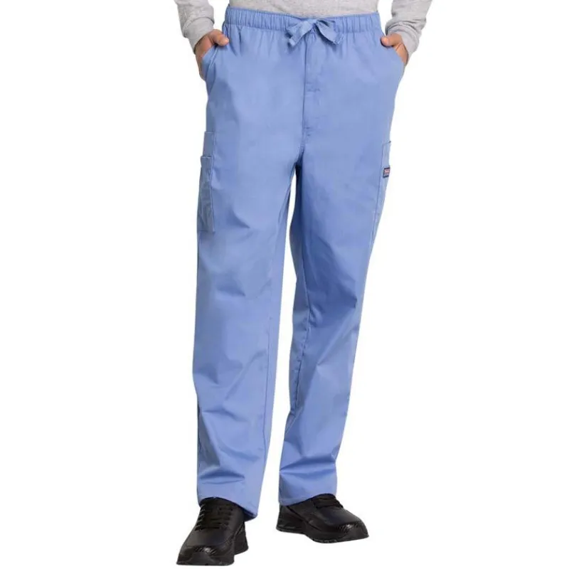Cherokee Workwear Scrub Pants*Men's Zip Fly Cargo Scrub Pants