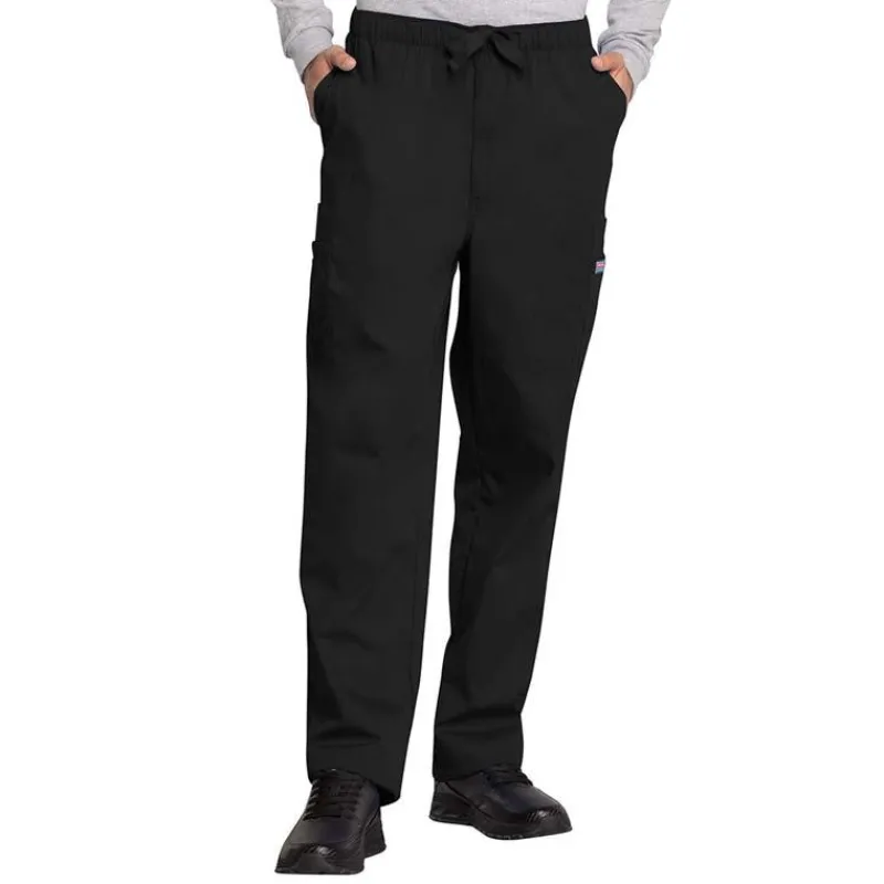 Cherokee Workwear Scrub Pants*Men's Zip Fly Cargo Scrub Pants