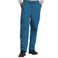 Cherokee Workwear Scrub Pants*Men's Zip Fly Cargo Scrub Pants