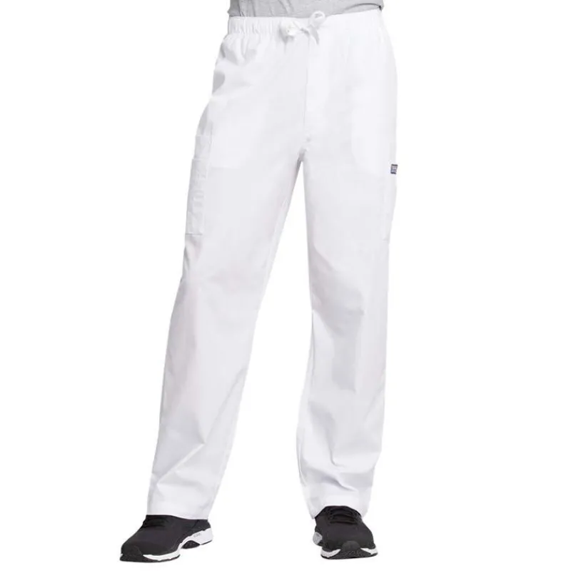 Cherokee Workwear Scrub Pants*Men's Zip Fly Cargo Scrub Pants