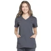 Cherokee WW Professionals Scrub Tops*Cherokee Workwear Professionals Women's Mock Wrap Scrub Top