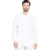 Cherokee WW Professionals Lab Coats & Jackets*Cherokee Workwear Professionals Men's Snap Front Warm-up Scrub Jacket
