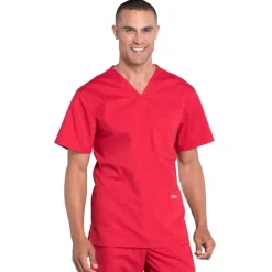 Cherokee WW Professionals Scrub Tops*Cherokee Workwear Professionals Men's V-Neck Scrub Top