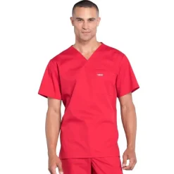 Cherokee WW Professionals Scrub Tops*Cherokee Workwear Professionals Men's V-Neck Scrub Top