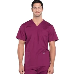 Cherokee WW Professionals Scrub Tops*Cherokee Workwear Professionals Men's V-Neck Scrub Top