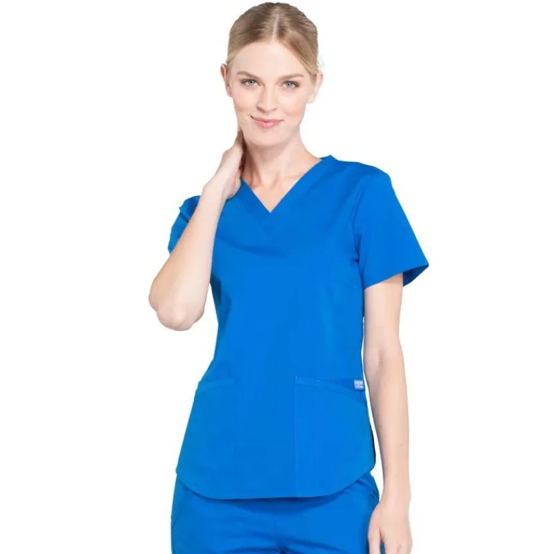 Cherokee WW Professionals Scrub Tops*Cherokee Workwear Professionals Women's V-Neck Scrub Top