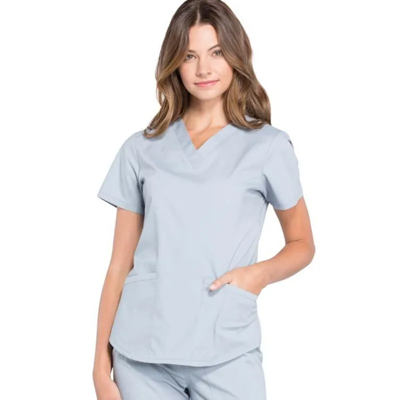 Cherokee WW Professionals Scrub Tops*Cherokee Workwear Professionals Women's V-Neck Scrub Top