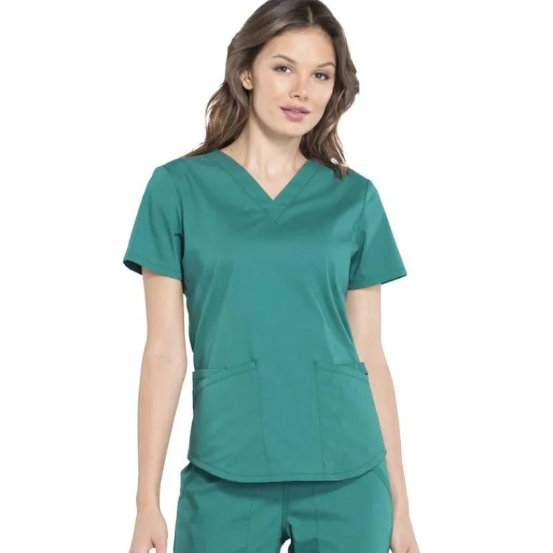 Cherokee WW Professionals Scrub Tops*Cherokee Workwear Professionals Women's V-Neck Scrub Top