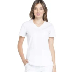 Cherokee WW Professionals Scrub Tops*Cherokee Workwear Professionals Women's Mock Wrap Scrub Top