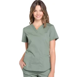 Cherokee WW Professionals Scrub Tops*Cherokee Workwear Professionals Women's V-Neck Scrub Top