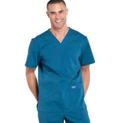 Cherokee WW Professionals Scrub Tops*Cherokee Workwear Professionals Men's V-Neck Scrub Top
