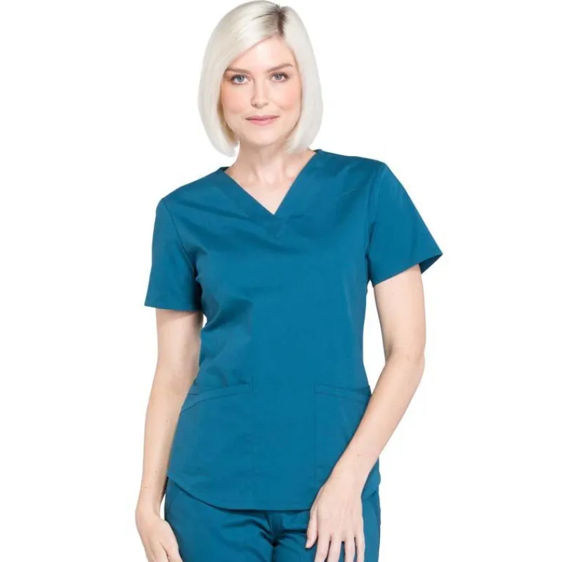 Cherokee WW Professionals Scrub Tops*Cherokee Workwear Professionals Women's V-Neck Scrub Top