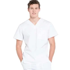 Cherokee WW Professionals Scrub Tops*Cherokee Workwear Professionals Men's V-Neck Scrub Top